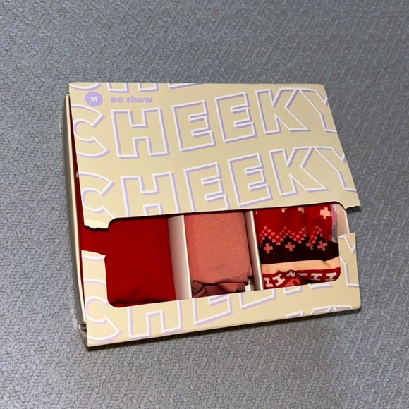 NWT Aerie No Show Cheeky 3-pack Panties - Picture 5 of 7